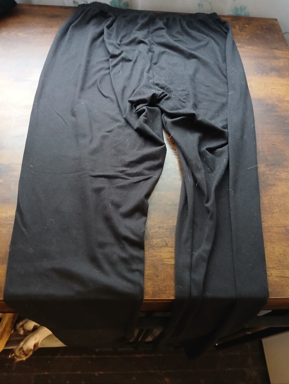 Black Stretch Leggings - Comfortable Everyday Wear - Picture 3 of 3